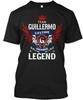 Team Guillermo Lifetime Member Legend T-Shirt Made In the USA Size S To 5XL