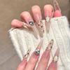 Autumn/Winter Handmade Pure Coco Style Long False Nails - Dachshund 4.0 Edition