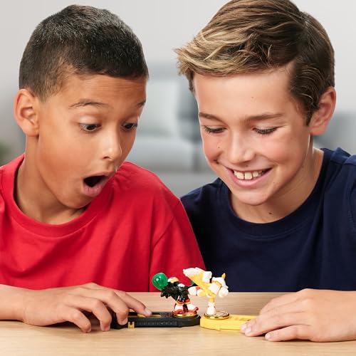 AKEDO Sonic the Hedgehog vs. Puck cu Coadă și Umbră Mini Colecționabil Acțiune de Luptă Războinic, 2,25" Înălțime, Include 2 Controlere de Luptă