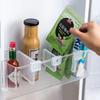 10Pcs/Lot Refrigerator Storage Partition Board Retractable Plastic Divider Storage Splint Kitchen Bottle Can Shelf Organizer