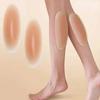 2 Stück Ultra-Weiche Silikon-Beinformungs-Pads - Selbstklebende Hypoallergene Silikon-Beinformungs-Pads Bequeme Korrektur von X-Beinen