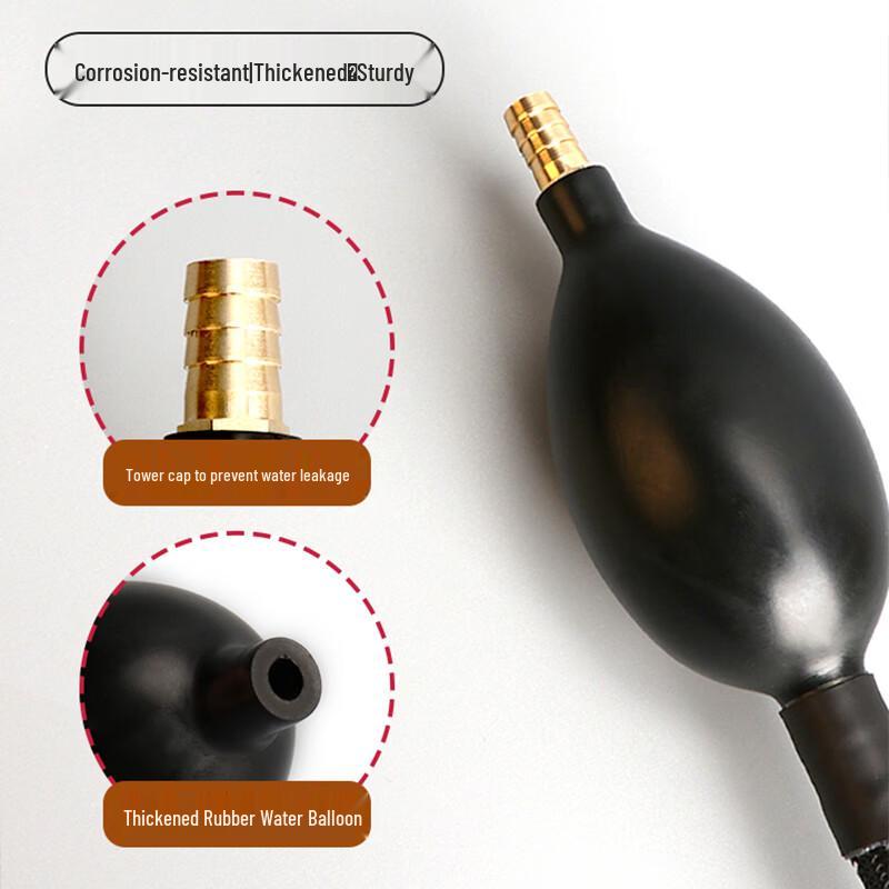 MENGTING Tea Tray Drainage Hose with Suction Ball