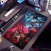 Cute Pink Keyboard Expansion Pad Large Overwatch PC Gamer Cabinet Mouse Pad Laptop Gaming Accessories Desk Mat Kawaii HD Carpet