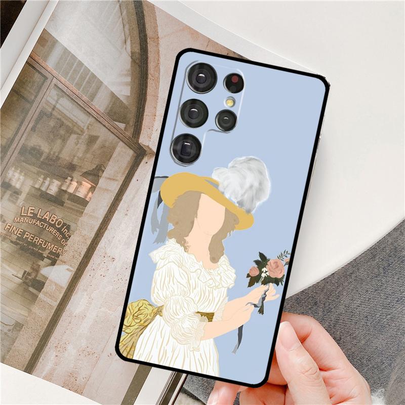 Marie Antoinette Phone Case For Samsung Galaxy S24 Ultra S9 S10 S20 S21 S22 S23 Plus S24 FE S25 Ultra Cover