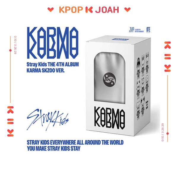 

STRAY KIDS [КАРМА] 4-й Альбом (SKZOO Вер. Альбом-брелок) RANDOM