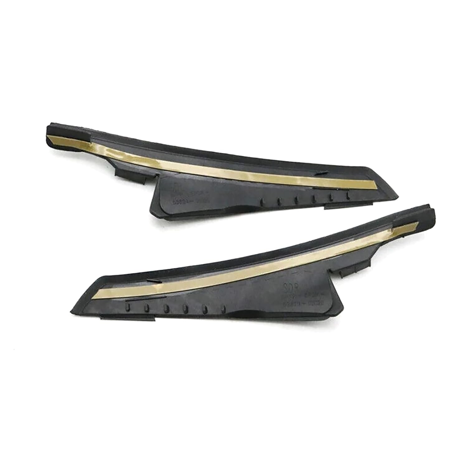 2PCS Windshield Wiper Cowl Cover Trim Replacement for Toyota Corolla 2007-2013 53824-02020