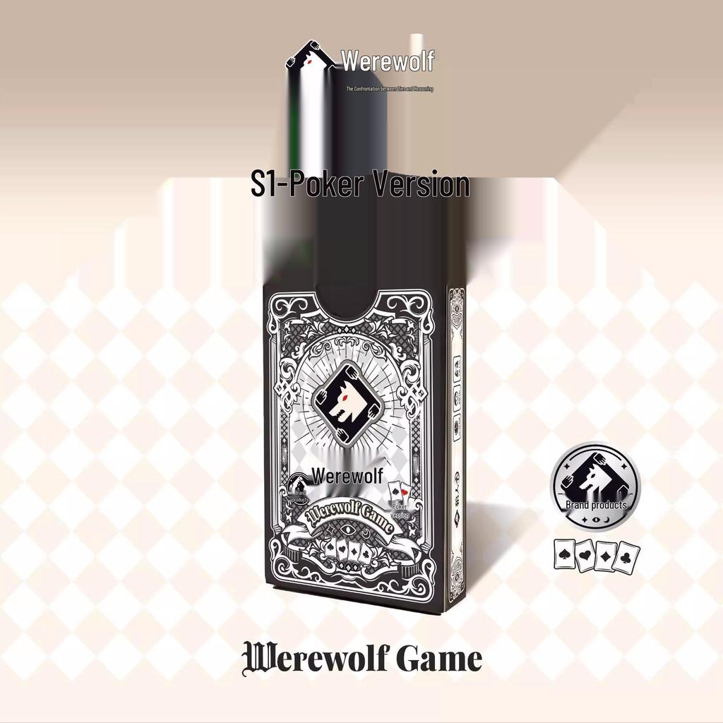 Official Werewolf Poker & Logic Card Game Set