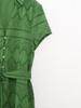 Spring Collection: Women's European & American Holiday Embroidered Shirt Dress
