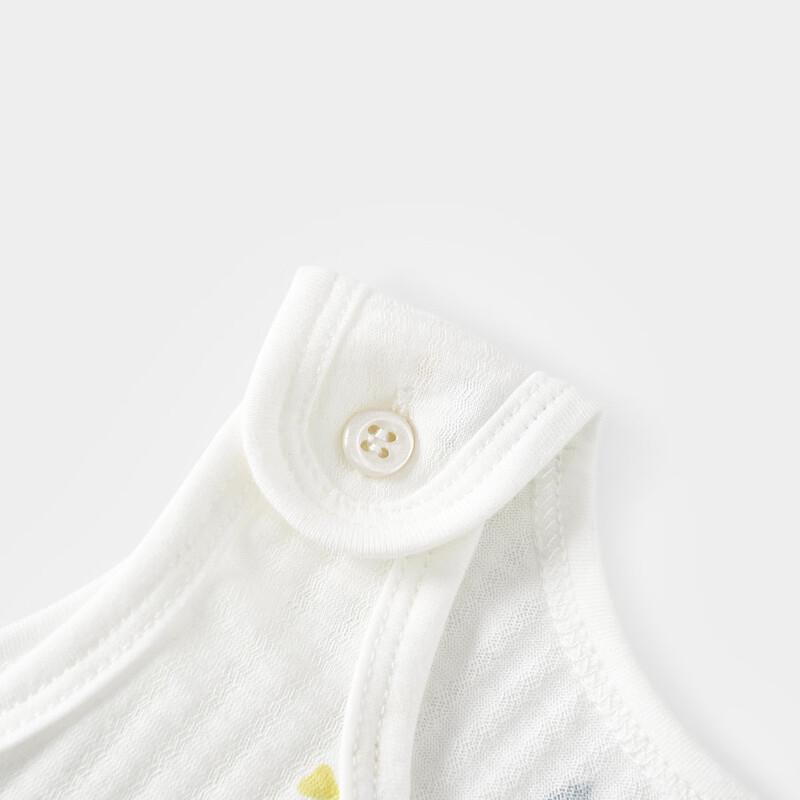 TONGTAI Newborn Baby Summer 100% Cotton Vest Bodysuit