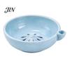 Berry Cleaning Bowl Self Rinsing Wash Bowl, with Hollow Drain Holes, Swirl-Flow Kitchen Draining Washing Ceramic Fruit Rinse for Counter
