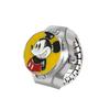 Disney Mickey Flip Cover LookTime Mini Ring Watch Cute Cartoon Simple Couple Creative Keeping Ring