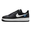 Nike Air Force 1 07 Blue Label - Чорно-білі чоловічі кросівки Photo-Blue Safety-Orange Summit-White FN7804-001