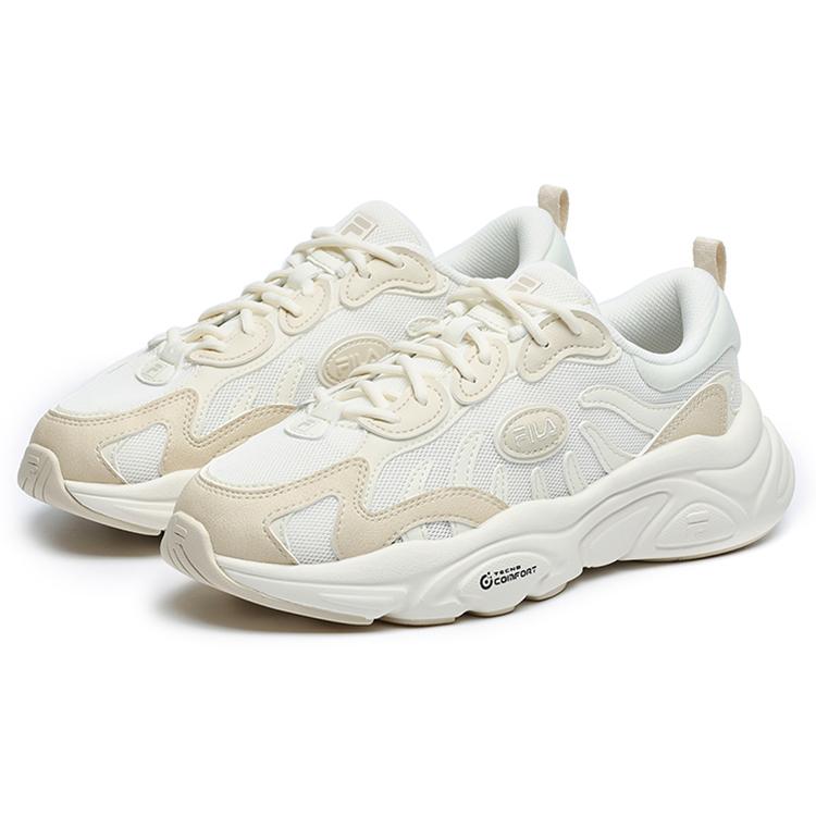 New FILA Keppler Sneakers 'White Beige' Women's F12W232129FWG