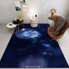 Flower Carpet Cartoon Living Room Bedroom Kitchen Sofa Table Balcony Rug Non-slip Washable Mat Exquisite Home Ornaments