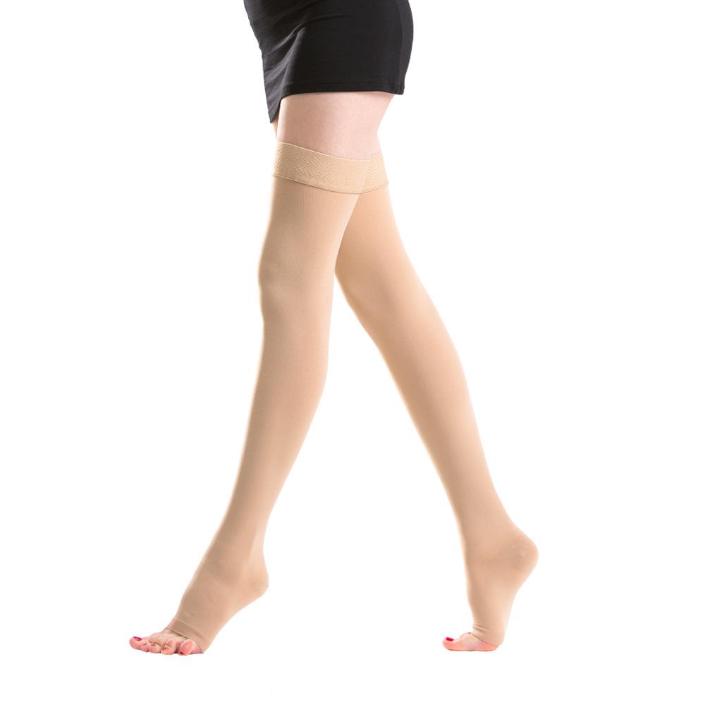 

Компрессионные чулки 2-го класса 20-30 мм рт. ст.: Поддержка изгиба для варикозного расширения вен и медицинское обслуживание медсестер 4XL