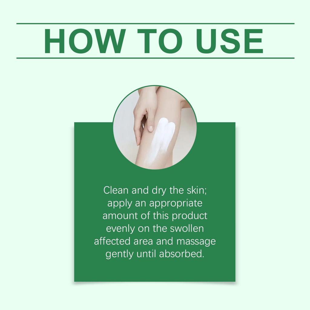 Herbal Body Care Cream Relieve Swelling Promote Metab Moisturize Skin Detox Increase Skin Elasticity Health Soothing Skin Cream