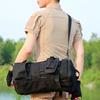 Fishing Backpack with Rod Holder Large Capacity Waterproof Oxford Cloth Outdoor Camping Hiking Hunting Fishing Gear Accessories Storage Bag