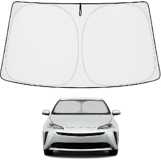 Proadsy 2025 Upgrade Front Windshield Sun Shade Foldable RAV4 Sunshade Protector Fit -2025 RAV-4 SUV Crossover, TRD Off-Road, LE XLE Premium Limited