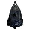 Super Cool Luxury Design Rivets Backpacks Soft Leather Large Capacity PU Backpacks Wear Resistant Punk Backpacks Unisex