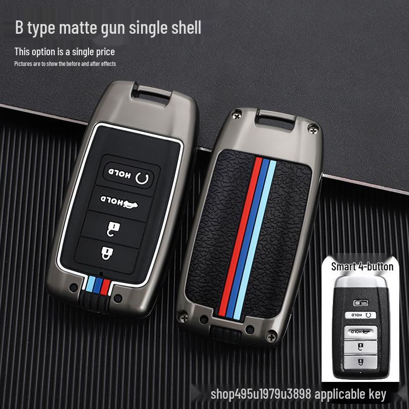 

Футляр для ключа Acura: Совместим с CDX, RDX, MDX, NSX, TLX - Унисекс держатель для ключей и чехол