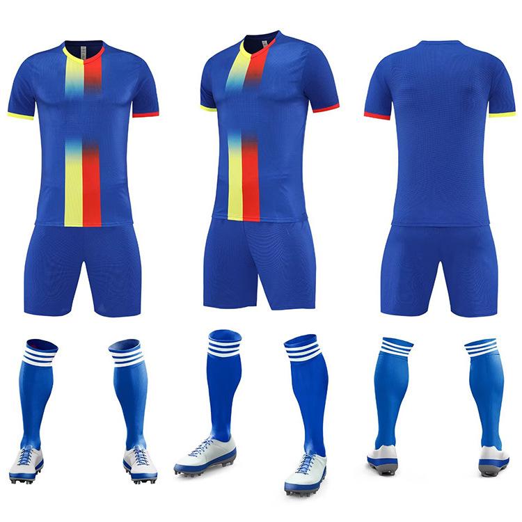 

New Football Jersey Suit Men S College Student Game Jersey Children S Training Jersey Short-Sleeved Sports Jersey Quick-Drying 4XL