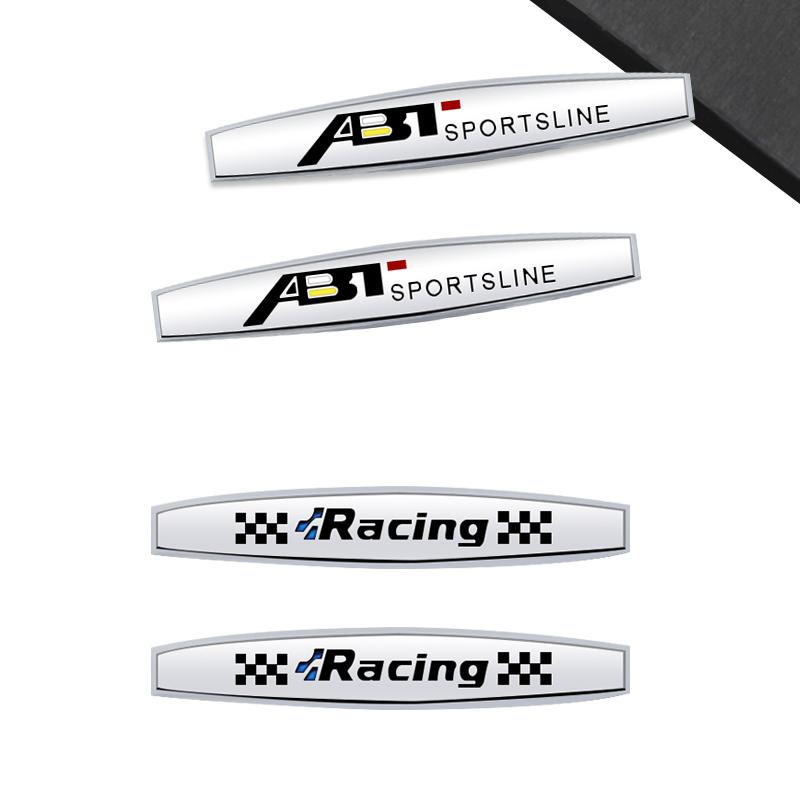 Sportsline Emblem Car Styling 3D Sticker Metal LOGO Badge Seat Body Decoration
