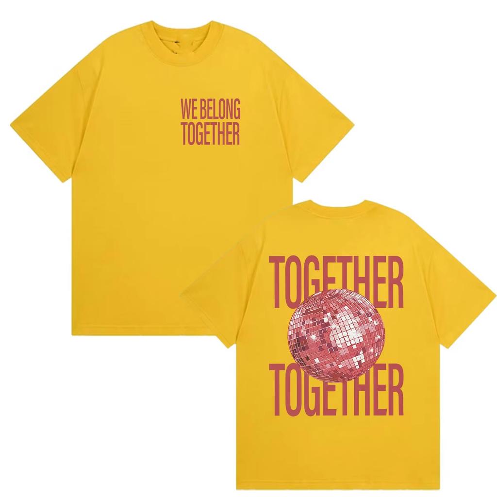 Harry Styles We Belong Together Album 2026 Graphic T Shirt Men Women Clothing Fashion Short Sleeve Tshirt  Streetwear