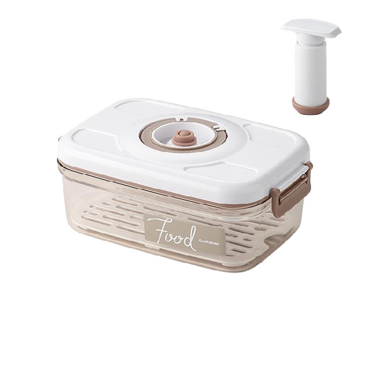 Food Vacuum Container Cold Heat Resistant Leak Proof Fruits Veggies Storage Box 1540₽