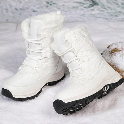 35-42 Winter High-top-gang-ray Cotton Shoes Snow Boots Large Size Women's Winter Boots