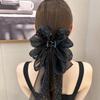 Vintage Mesh Bow Hair Claw 1Pcs Sparkle Rhinestone Design Clip for Women Elegant Birthday Parties