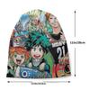 Black Clover Astar Fantasy Blood Anime Skullies Beanies Czapki Tygodniowe Shounen Jump Czapka z dzianiny Zimowe ciepłe czapki Bonnet