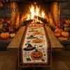 Decoración de Mesa de Comedor de Otoño Camino de Mesa de Otoño, Calabaza Acolchada Suministros Rústicos para Fiesta de la Cosecha Cubierta de Granja para Halloween, Café Resistente al Calor