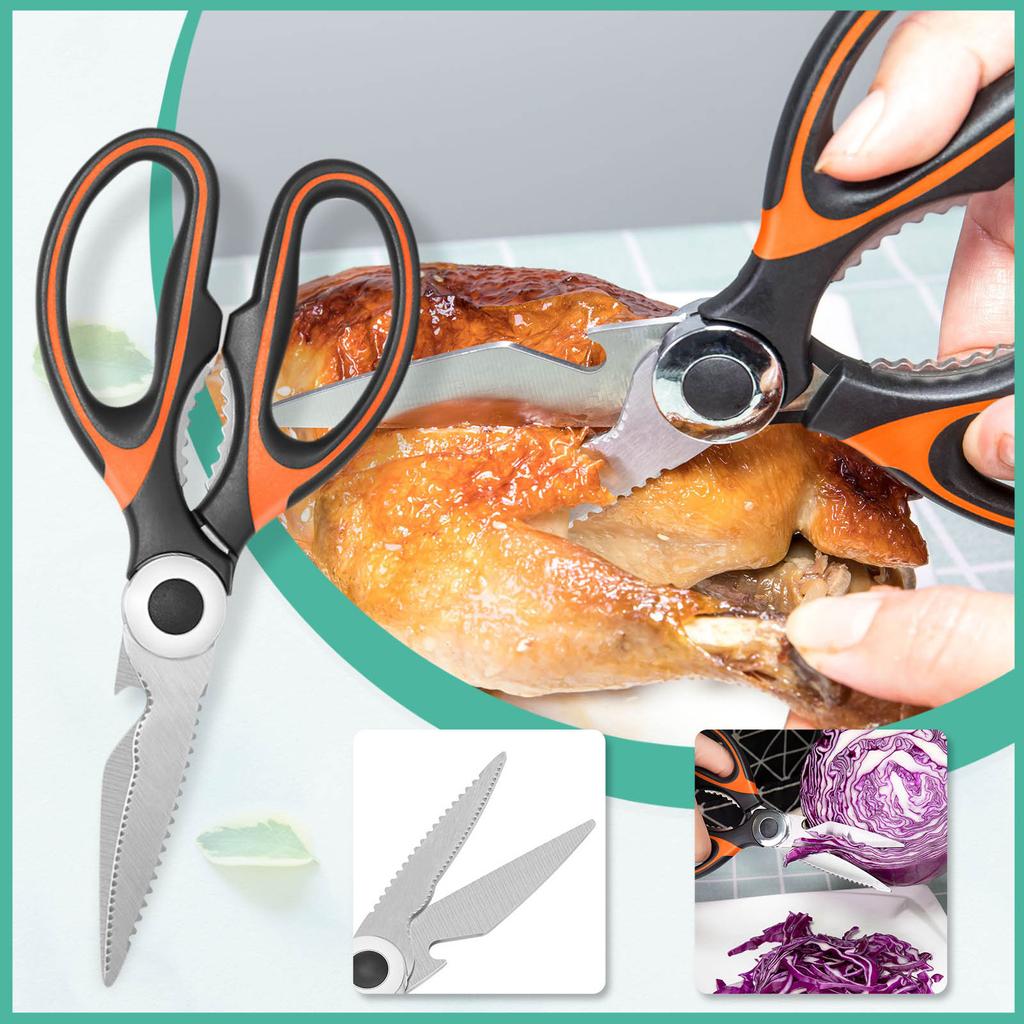 Cheap Kitchen Multifunctional Household Stainless Steel Scissors With