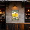 Vintage Beer Poster Tin Sign Everybody Needs To Believe In Something Wall Posters Retro Metal Signs for Pub Bar Home Wall Decor