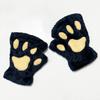 Soft Bear Paw Mittens PP Cotton Animal Fingerless Gloves Cartoon Anti-cold Mittens  Shopping