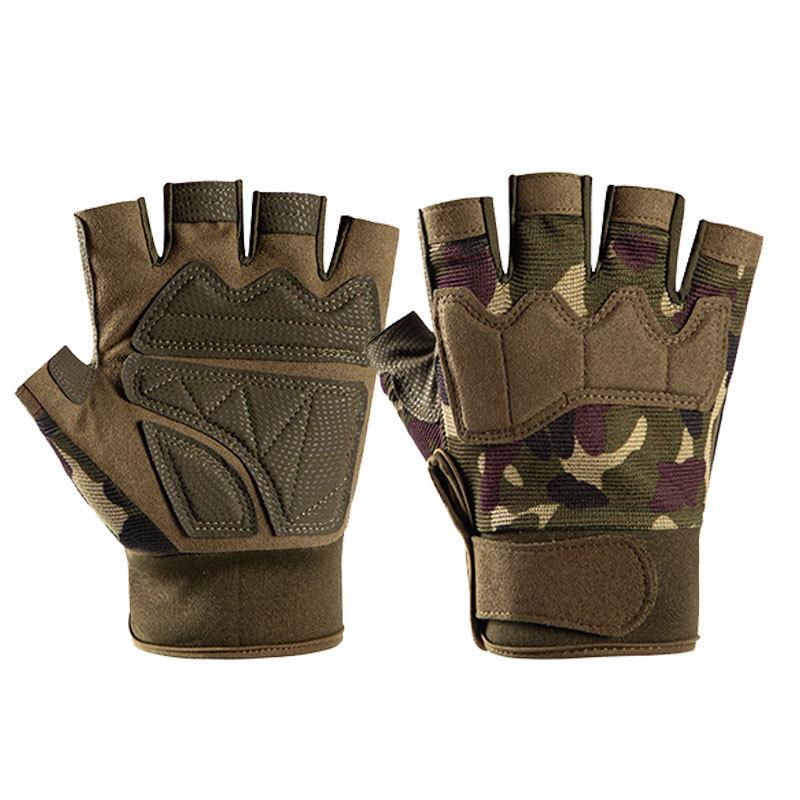 

Men s and women s outdoor sports riding training gloves non-slip and wear-resistant tactical military fan protective gloves M
