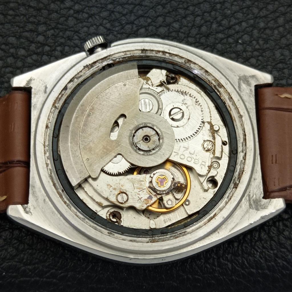 AUTOMATIC VINTAGE SEIKO 5 7009A JAPAN MENS ORIGINAL DIAL WATCH a500786-5 R154-a500786