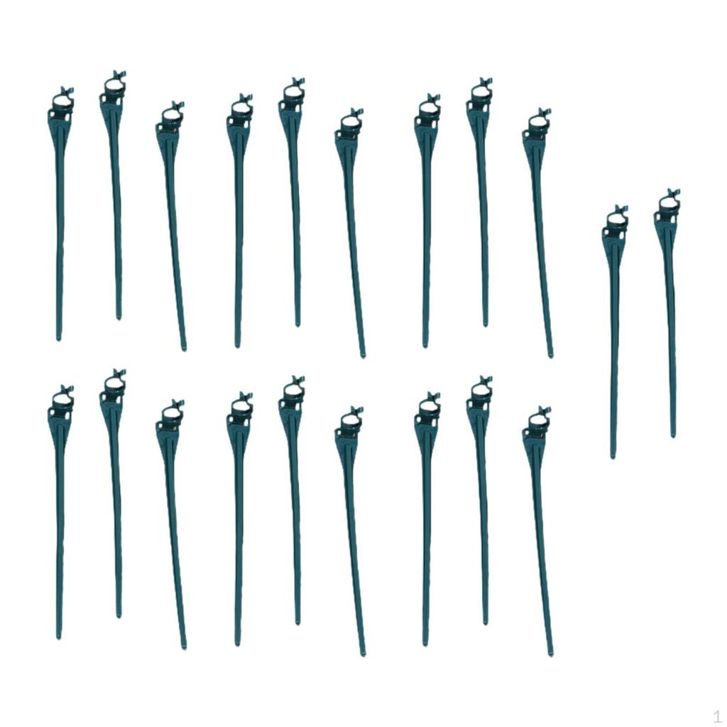 20 Christmas Light Sticks, Ground Holders