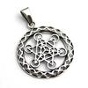 [Carmelo Accessories] Fruit of Life Metatron's Cube, Fruit of Life, Divine Geometry, Silver 925 Pendant, Pen Top