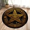 Magic Cartoon Round Carpet, Stylish Non-Slip Floor Mat for Living Room, Kids Bedroom, Cozy Balcony & Hotel Decoration