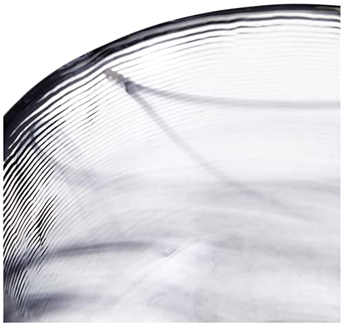 Yoshinuma Glass Ink Painting Glass Bowl, 6cm Diameter, Black, Made In Japan