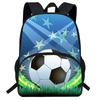 Kids School Backpack Elementary Students - Large Capacity Ergonomic Design Cartoon Print Oxford Fabric