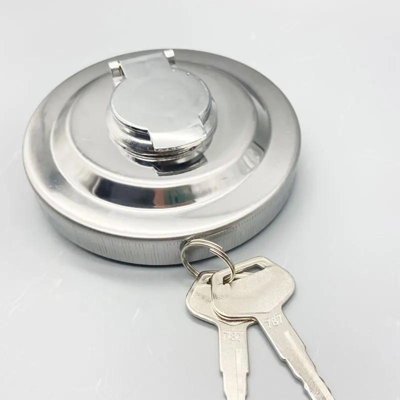 Diesel Fuel Tank Cap For Sany SY60 SY75 SY115 SY155 SY215 For SY365-9-10PRO Tank Cap with 2 Keys Excavator Parts