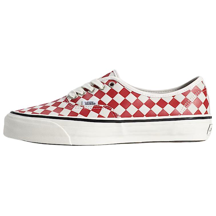 Vans Premium Authentic Низкие Кеды для Скейтбординга Унисекс Белый Красный VN000D9NCIS 42.5