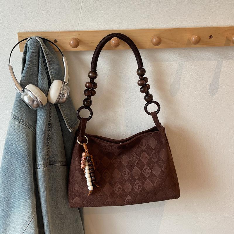 

Single-shoulder Bag, Large-capacity Bag, Underarm Bag, Casual Single-shoulder Bag, Commuting Bag To Work кавовий