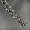 Punk Grunge Rock Rivet Long Pendant Chain Cool Fashion Handmade Geometric Necklace Goth Charm Jewelry Hip Hop Accessories