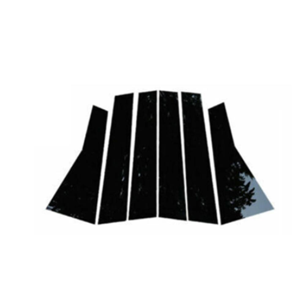 

6 шт. Накладка на окно автомобиля для Kia Forte BD Cerato K3 2019~2025 2020 2021 2025 Наклейка на стойку колонны, наклейка на дверь, аксессуары чёрный