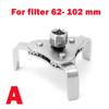 Universal Flat Three Claw Oil Filter Wrench Automobile Grid Disassembly Tool New Car Maintenance Equipment
