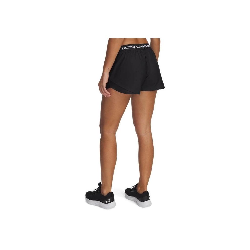 Under Armour Tech Play Up Lightweight Training Shorts Women Shorts Black 1390379-001