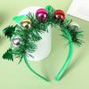 Hot Selling Alien Headband Silver Green Headband Martian Head Wrap Buckle Tiara